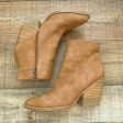 ARider Girl Brown Leather Booties- Size 7 (see notes) Hot on Sale