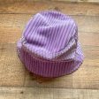 Dippin Daisy Purple Ribbed Velvet Bucket Hat NWT For Sale