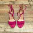 Antonio Melani Magenta Open Toe Heels- Size 6.5 Discount