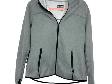 32 Degrees Heat Grey Zip Up Hooded Jacket- Size S on Sale