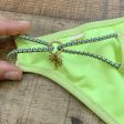 Victoria s Secret Neon Yellow Swim Bottoms- Size M Sale